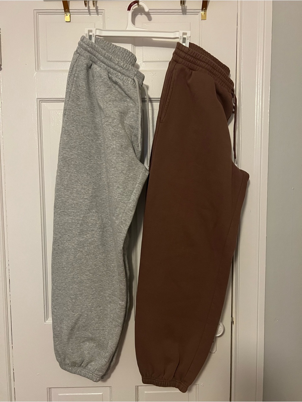 Nordstrom Sweatpants in Gray and Brown